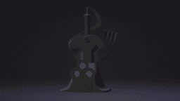Honedge Controller Stand - Pokemon Fan Art - Video Game Accessory 3d model