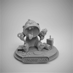 Junkfood JOHN -Garbage Pail Kids 3d model