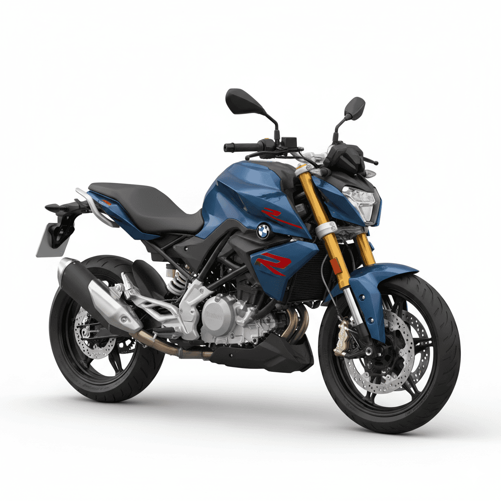 BMW G310R Urban Roadster Motorcycle 3d model