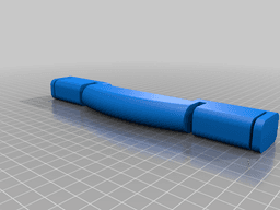 Sterilite Laundry Basket Handle 3d model