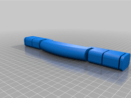 Sterilite Laundry Basket Handle 3d model
