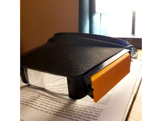 Optivisor Battery Cover 3d model