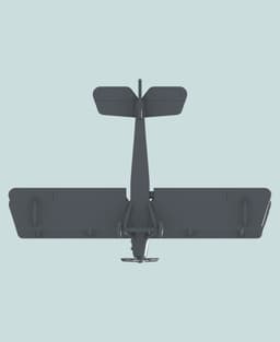 1:144 Martinsyde G.100 "Elephant" 3d model