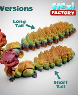 Flexi Factory Squirrel with XL and 3MF Versions Included! 3d model