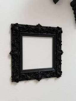Nyxara Victorian Frame Victorian Gothic Wall Decor 3d model