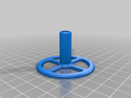Internal support for a Wall Plate Blank 3d model