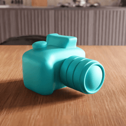 DSLR Camera Decorative Figurine 3d model