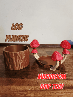 Realistic Mushroom Planter!! 3d model