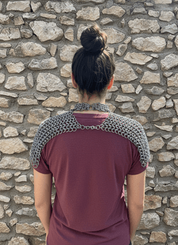 Chainmail Shoulder Armor 3d model