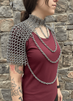 Chainmail Shoulder Armor 3d model