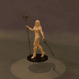 Enchanting Warrior Woman 3d model