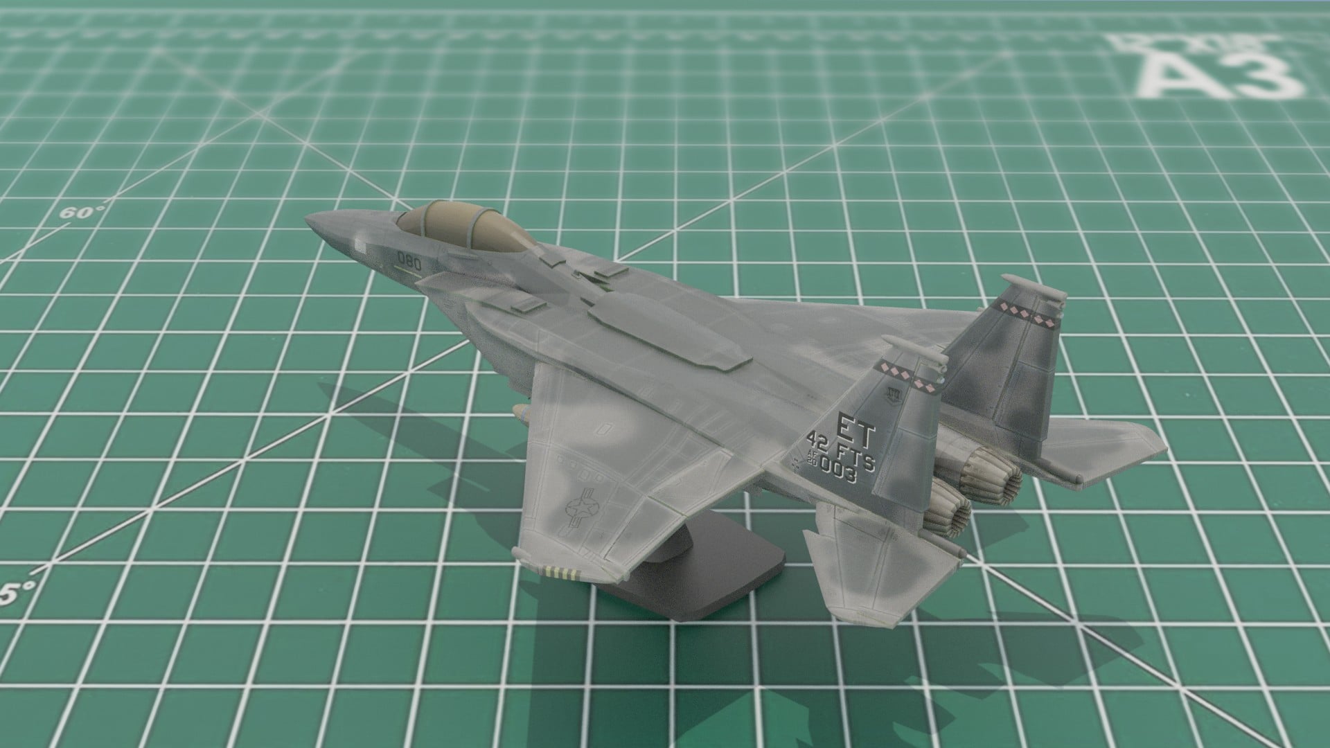 F15EX USAF Eagle2 3D Print Aircraft Model 3d model