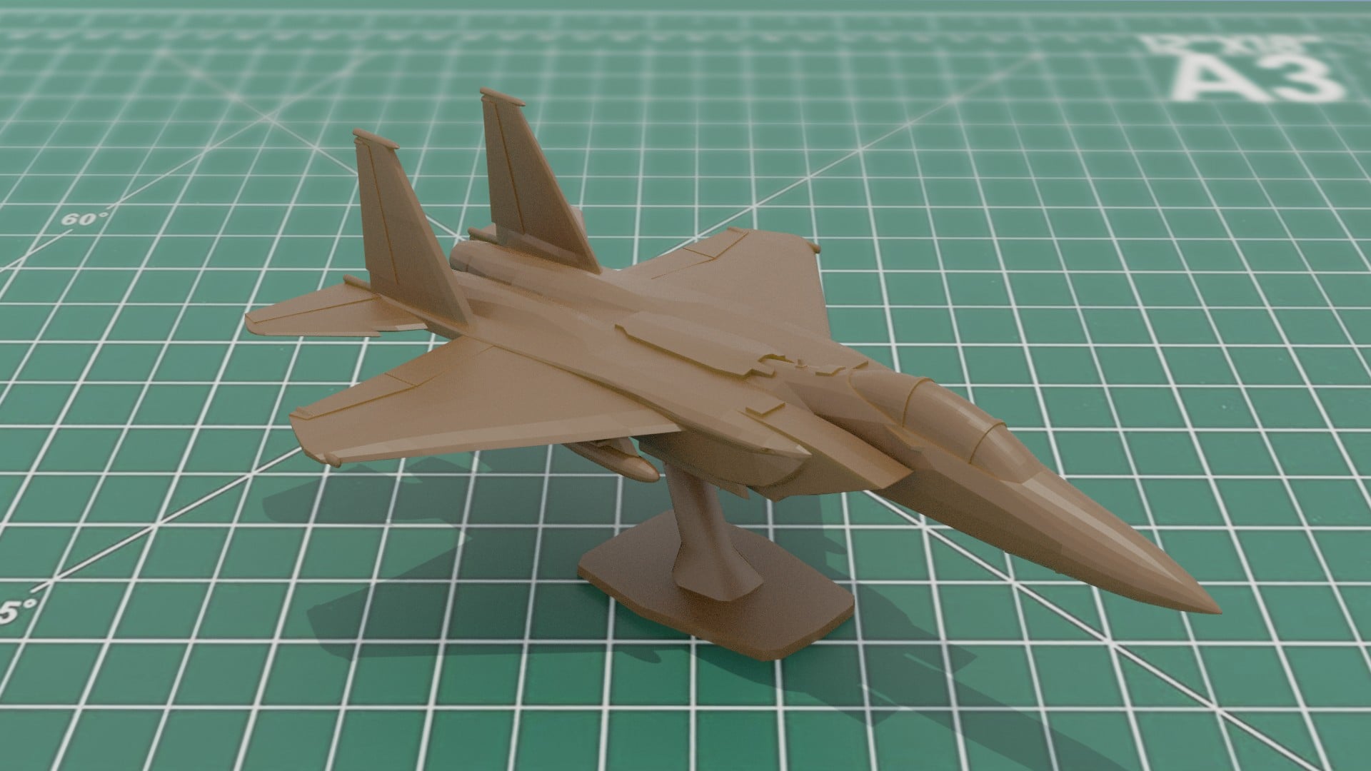 F15EX USAF Eagle2 3D Print Aircraft Model 3d model