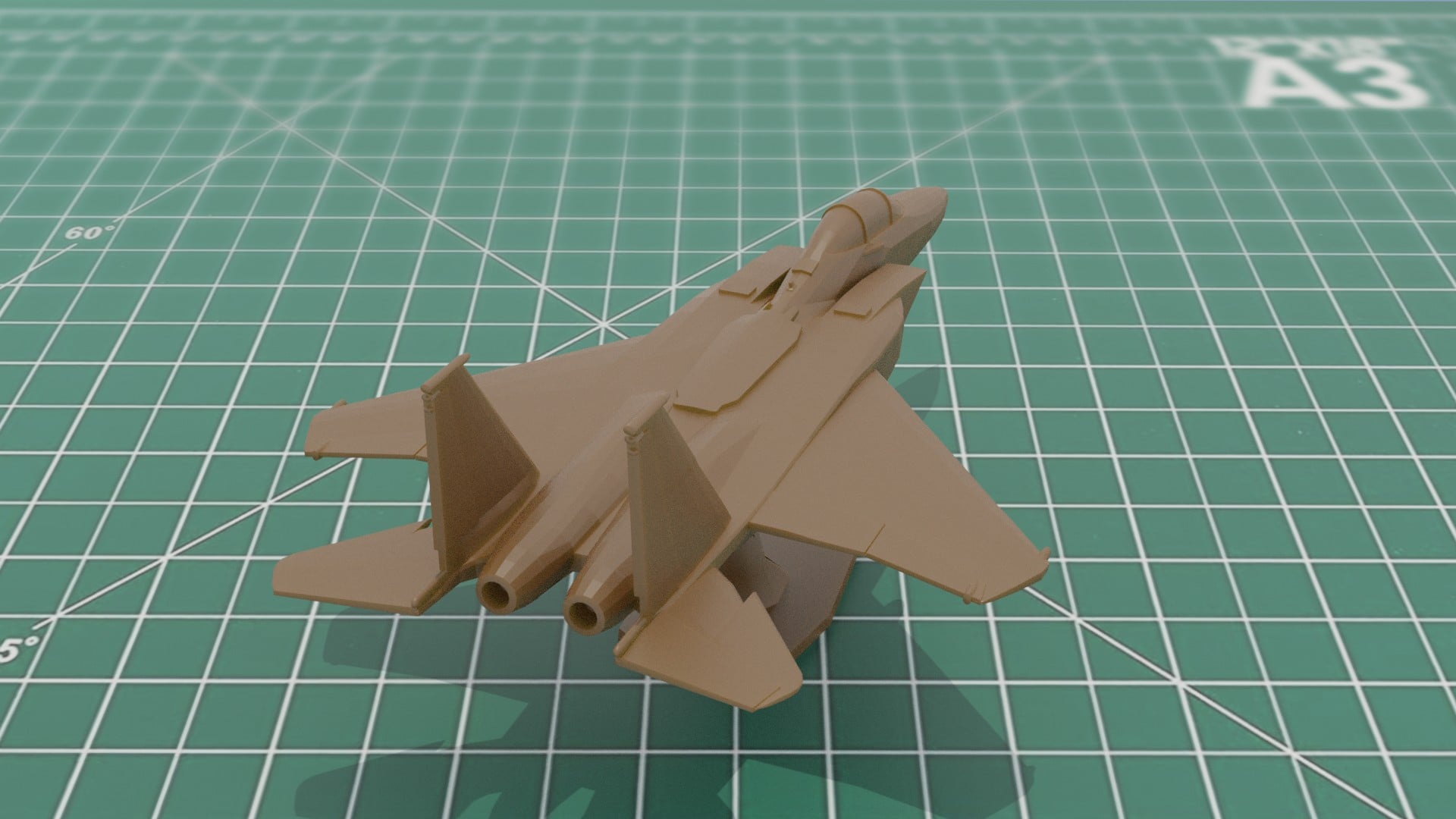 F15EX USAF Eagle2 3D Print Aircraft Model 3d model