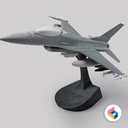 F-16 Display stand V 1.1 3d model