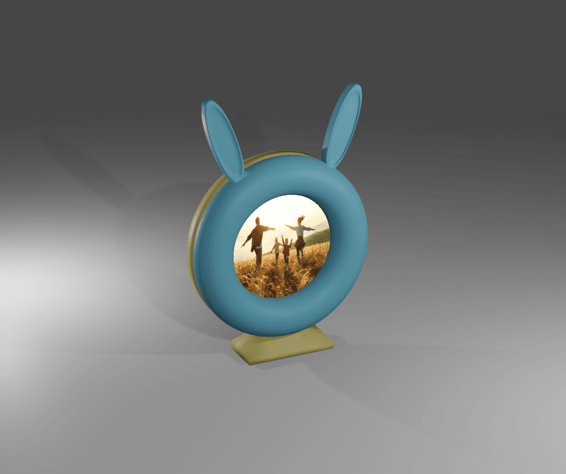 Remix of Blank Circular Frames 3d model