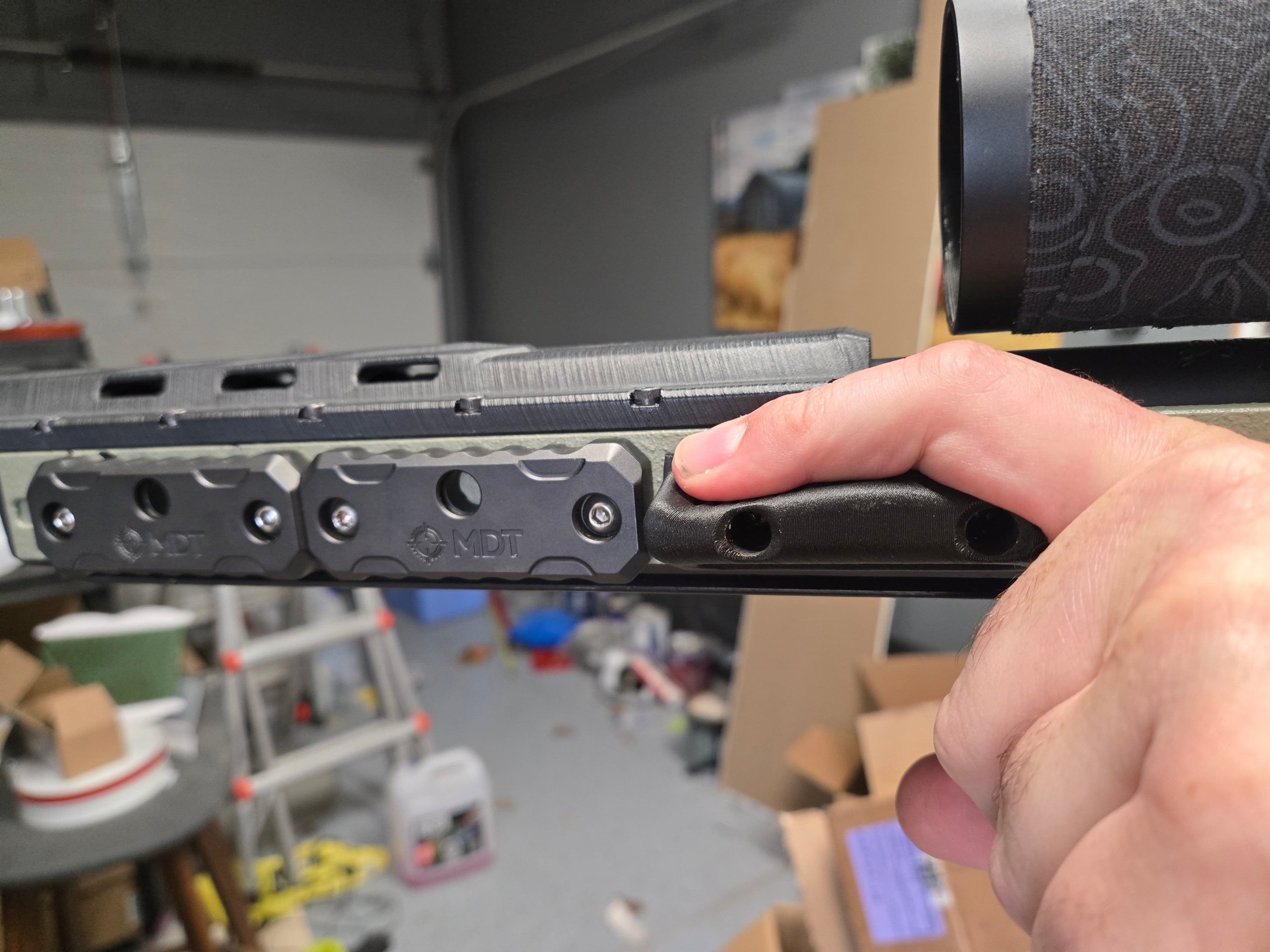 M-Lok Forward Thumb Rest 3d model