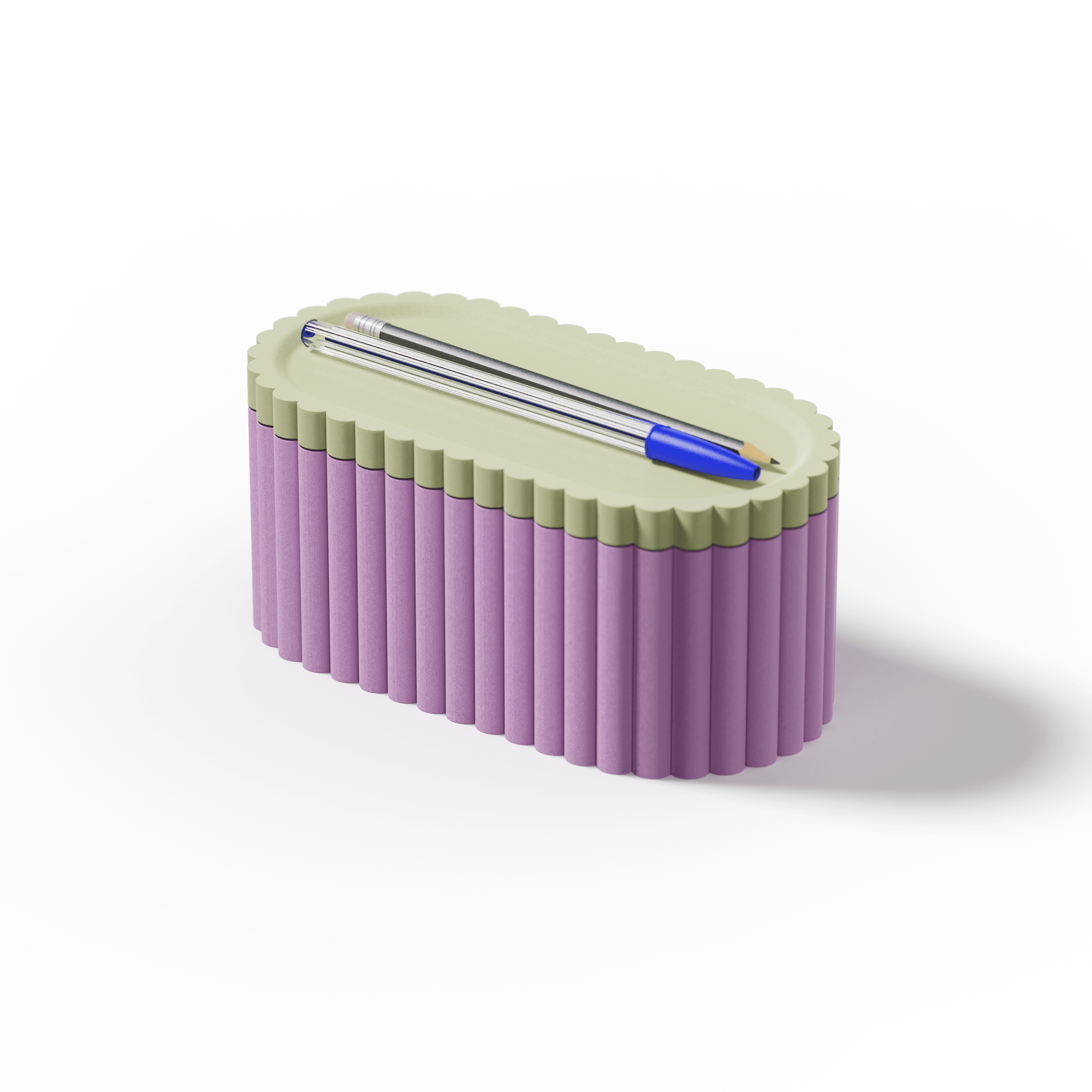 PETAL Collection - Desk Organizer Set 3d model