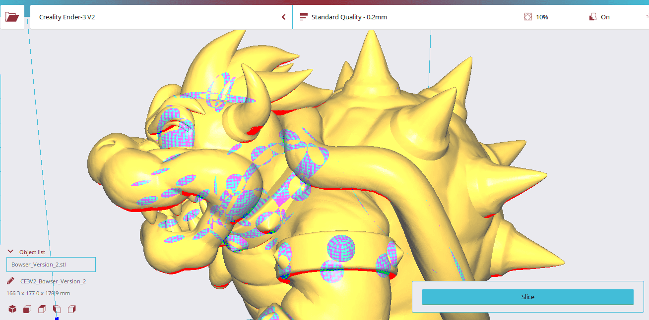 Bowser_Version_2.stl 3d model