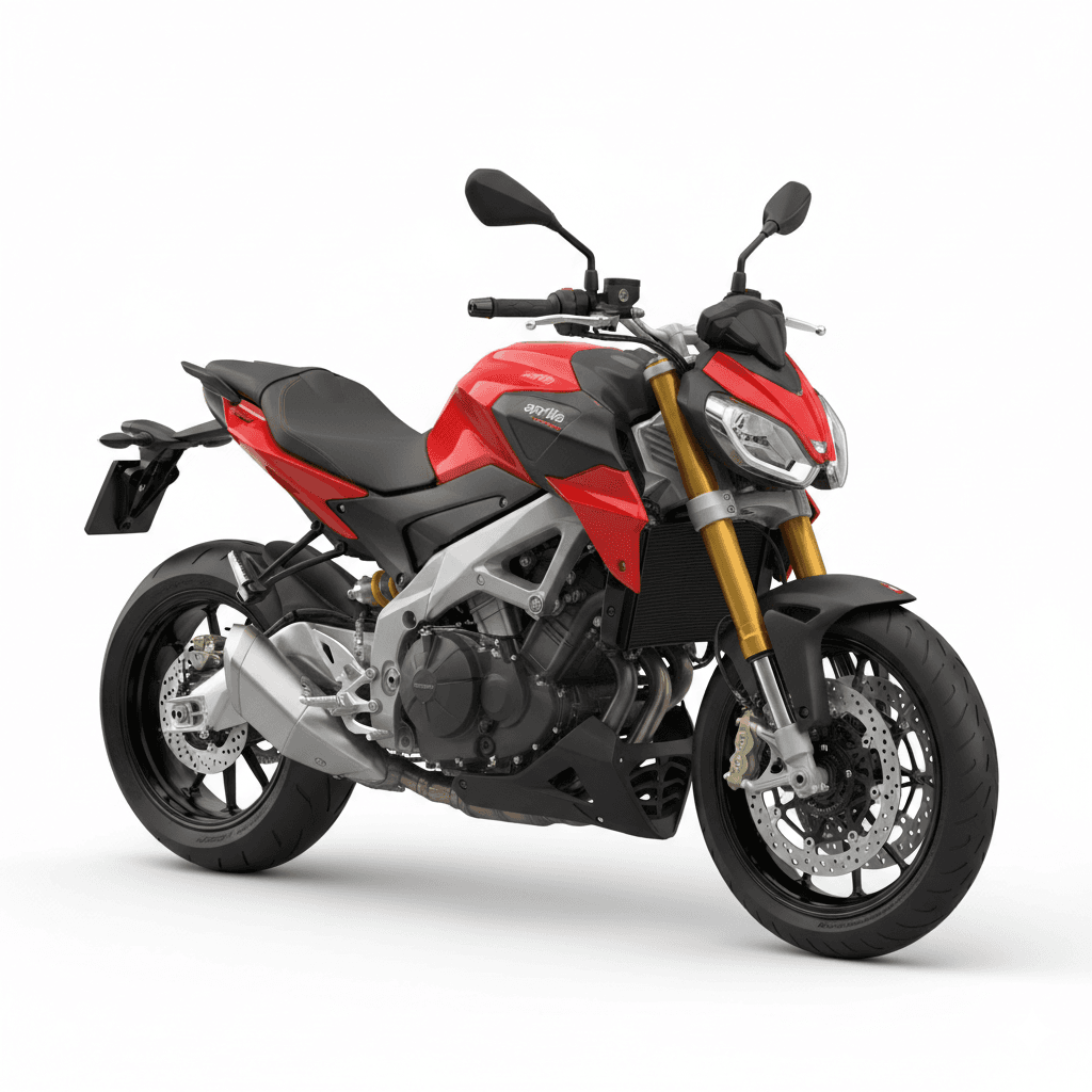 Aprilia Shiver 900 VTwin Motorcycle 3d model