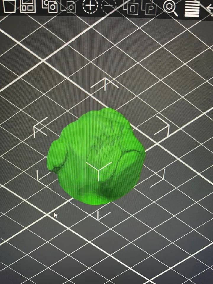 PUG PUPPY VALVE STEM CAP.stl 3d model