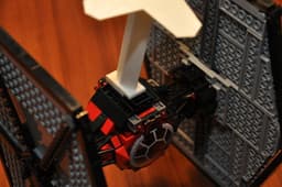 Display stand for LEGO TIE Figher 75101 3d model