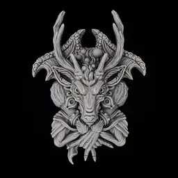 Furfur - Ars Goetia (Pre-Supported) 3d model