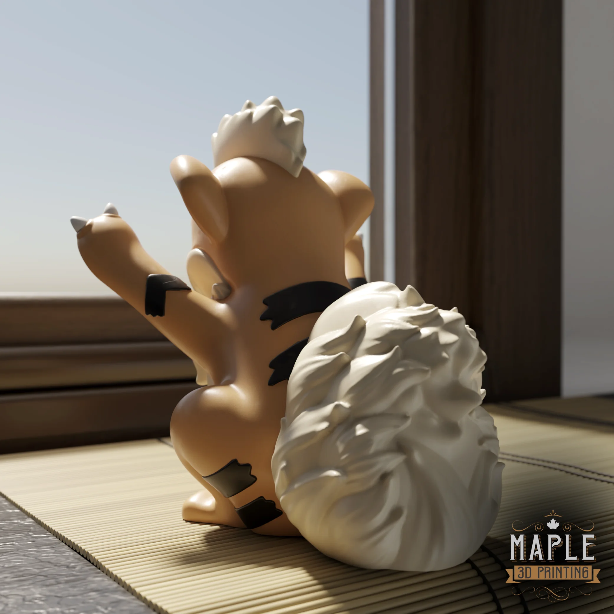 Window Growlithe 3d model