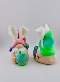 Cheeky Bunny Gnome 3d model
