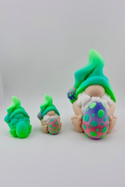 Cheeky Bunny Gnome 3d model