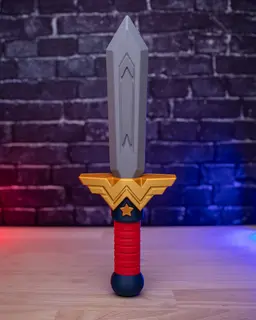 Wonder Woman Sword – Sword Kit (No AMS, No Support, No Glue) 3d model