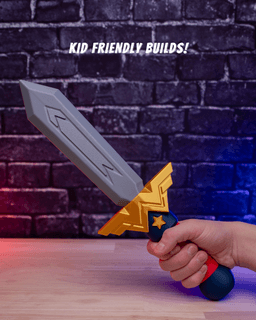 Wonder Woman Sword – Sword Kit (No AMS, No Support, No Glue) 3d model
