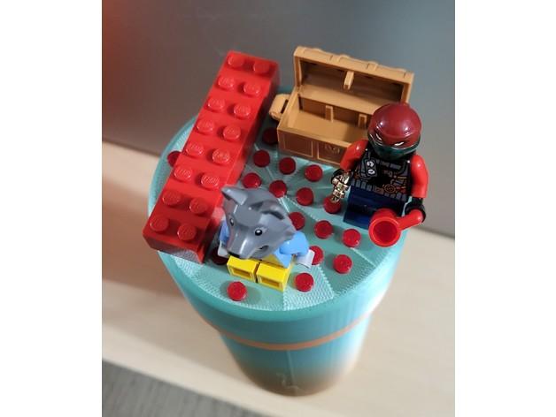 Lego Friendly To Go Cup 3d model