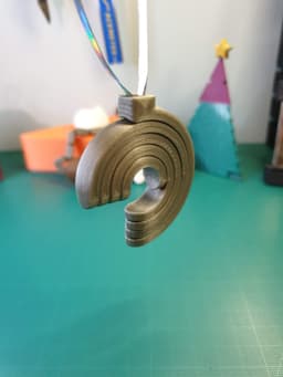 Gimbal Ornament || Christmas 3d model