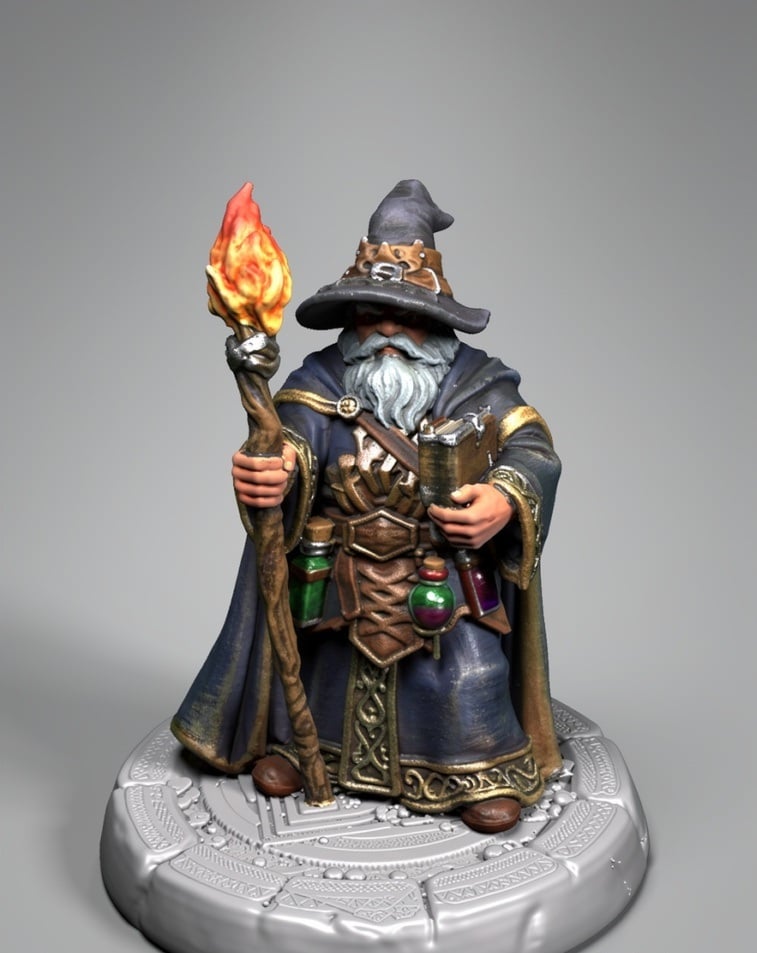 wizard 1.3mf 3d model