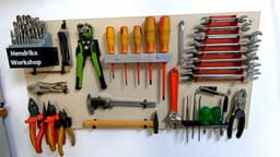 Wall tool holders - gridfinity 3d model