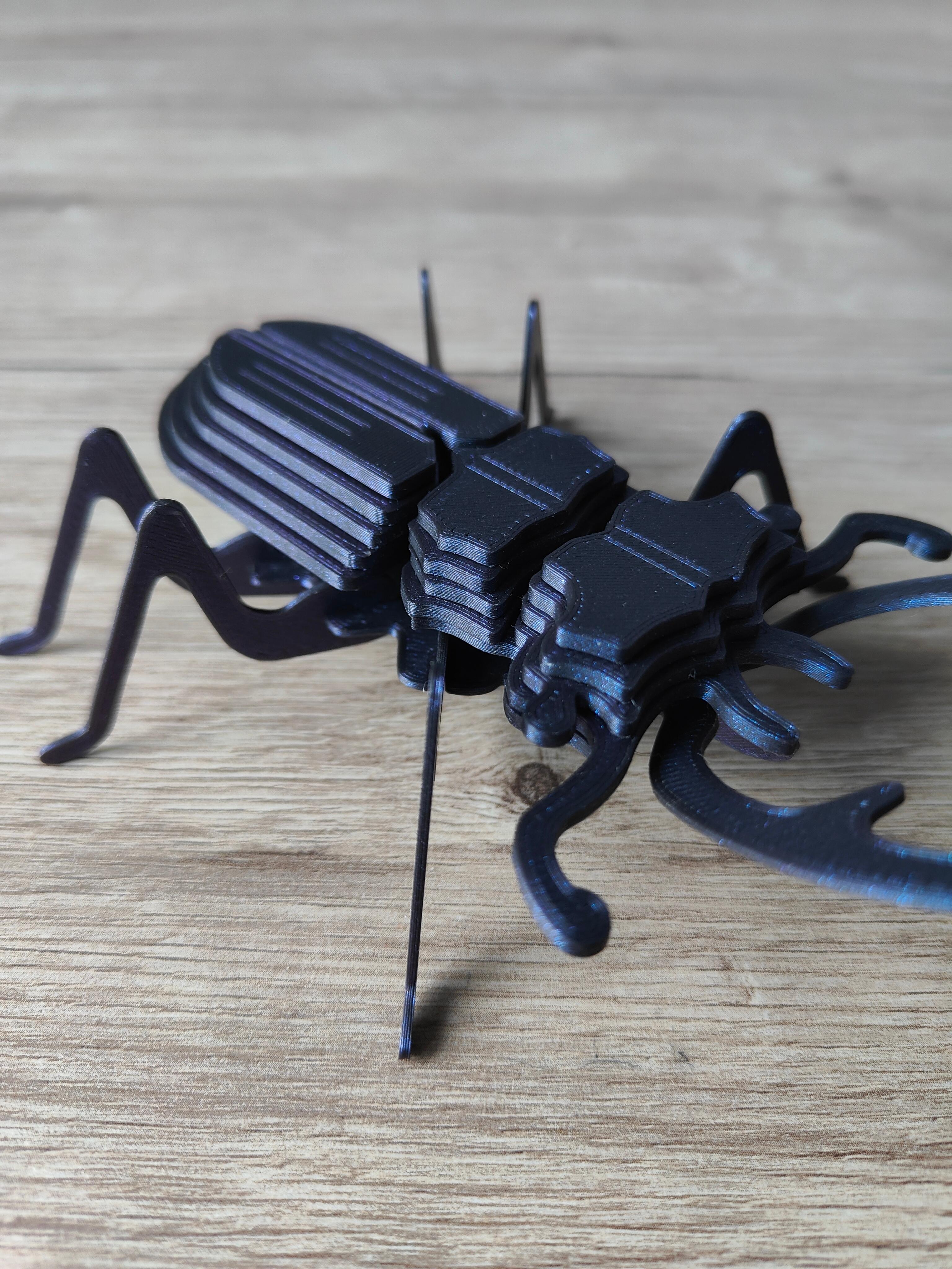 Stag Beetle Buildable Animal Figure 3d model