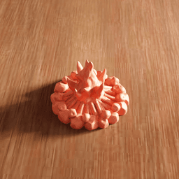 Miniature Campfire Diorama Prop 3d model