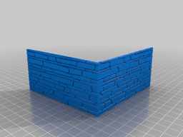 Stone Wall 3d model