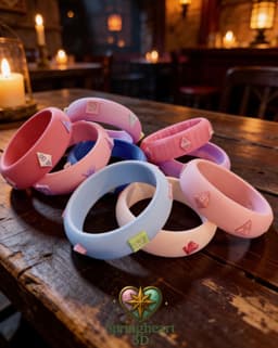 Dice Bangle 3d model