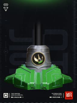 Ranger Helmet Stand 3D Printer STL 3d model