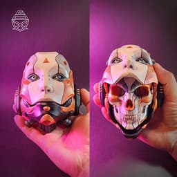 Skulldroid 3d model