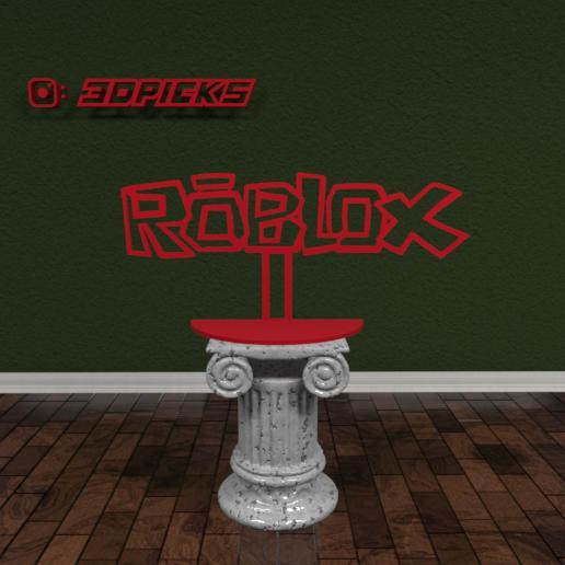 Roblox Logo 3d model