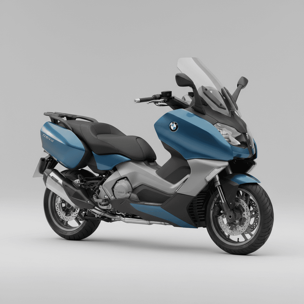 BMW C650GT Luxury Scooter Motorcycle 3d model