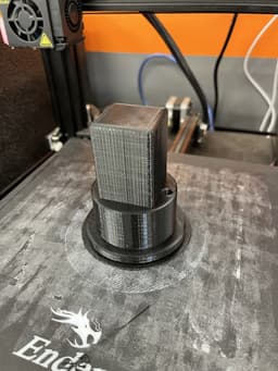 Shop Vac Handle To Reel Adapter 3d model