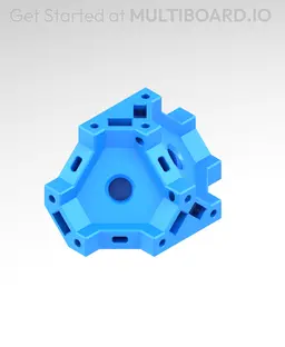 Double Corner - Multiboard Beam 3d model