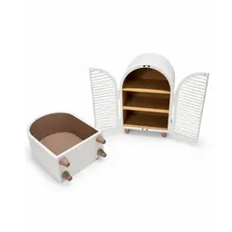 SHELF PRESENTER (TAMIN) - 4 VERSIONS / ARCH DISPLAY STAND / MODERN SHELF DECOR / HOMEDECOR 3d model