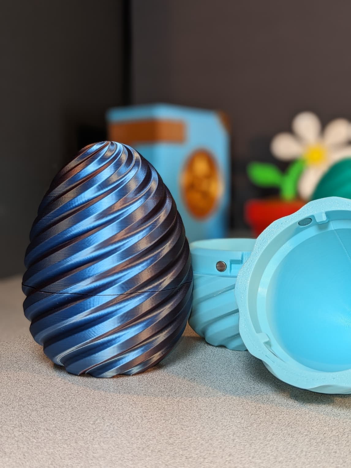 Spiral Egg 3d model
