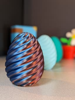 Spiral Egg 3d model