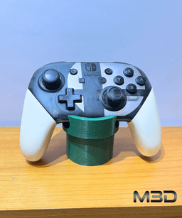 Pipe Gamepad Stand / no supports / 3mf incluido 3d model